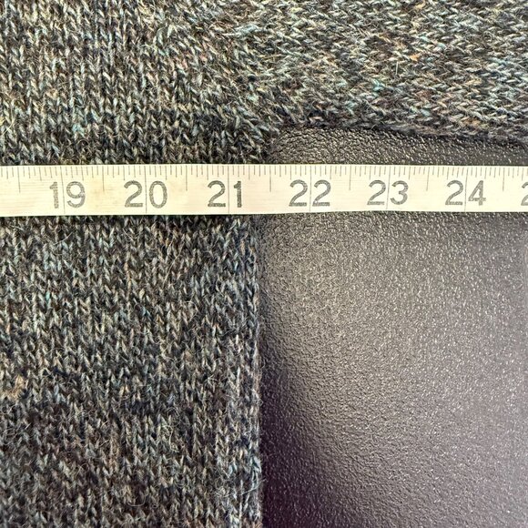 VTG Mc Gorry Mens Wool Blend Sweater Sz M Gray Speckled Knit Crew Neck Old Money - Picture 3 of 8